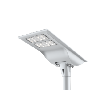 Dos filas White White Solar Waterproof Garden Street Light