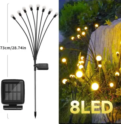 IP65 Waterproof LED Solar Garden Lights - Wholesale 18 80 Lumiere De Noel 70 Ground Mounted 6V DC Christmas Outdoor Lighting