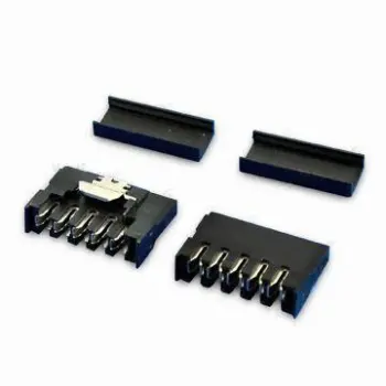 15-pin SATA DIP Connectors for Electronic Use, OEM Orders are Welcome, RoHS-certified