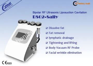 Portable Bipolar Rf Ultrasound Fat Loss Machine For Weight Loss