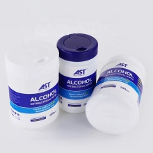 Спиртовые антибактериальные влажные салфетки в канистре