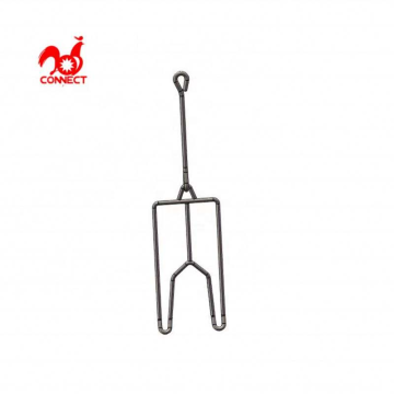 SS 304 Hook Shackles for Halal Chicken Slaughter Conveyor Systems