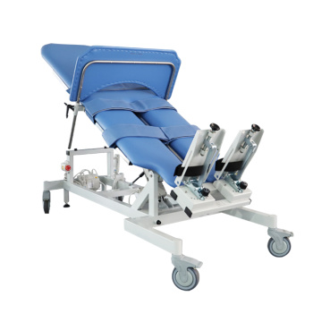 Blue Ford Tilt Table Médico Vertical Rehabilitación Cama