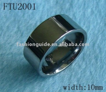 black tungsten ring