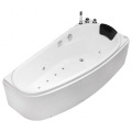 Whirlpool Alcove Badewanne 71 Zoll freistehend Acryl kleine Badewanne