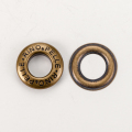 Custom Double Round Brass Eyelets