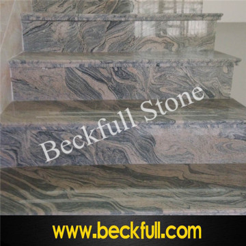China Juparana Granite Stair Step