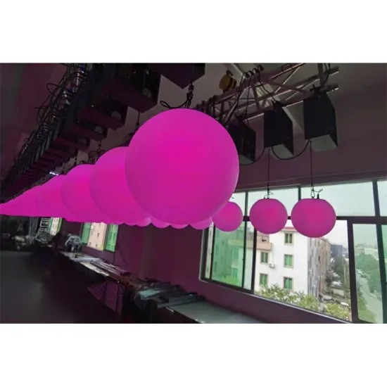 DMX Winch Lighting System with LED Stage Kinetic Ball Tube Lights