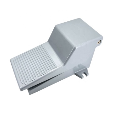 4F210-08 Foot Control Switch: 5/2-way Aluminum Foot Pedal Lock Cover Valve