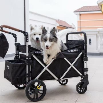 Heavy-Duty Commercial Pet Stroller for Large Breeds