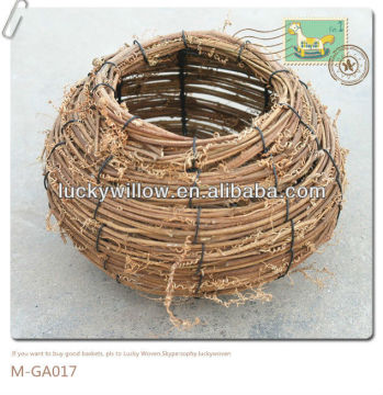 Calamus beccarii flowerpot &narcissus pot &flower basket