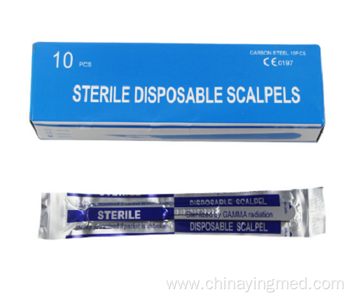 Disposable Medical Stainless Steel Surgical Scalpel