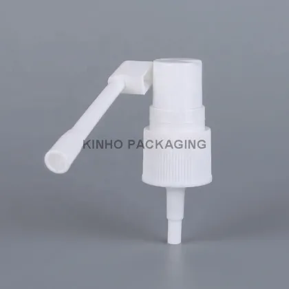 Medical Fine Mist Oral Mouth Throat Sprayer Atomizer with Cap and Long Nozzle