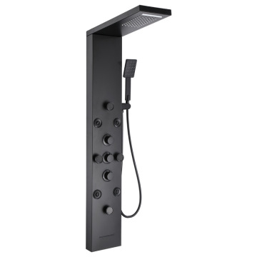 Premium SUS304 Stainless Steel Wall-Mounted Shower Panels: Luxury Bathroom Shower Column Sets Manufacturer