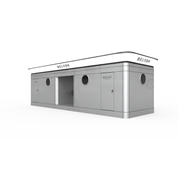 Outdoor smart urban furniture and portable toilets