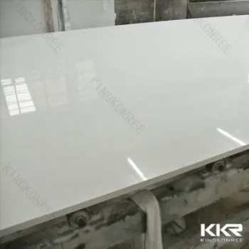 Building Material Pure White Artificial Quartz Stone Slab