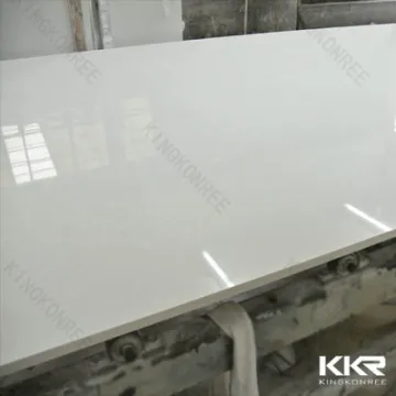 Building Material Pure White Artificial Quartz Stone Slab