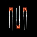Indicateur LED à diode lumineuse à LED Rectangle 2*3*4 rouge