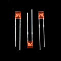 Red 2 * 3 * 4 Rectangle LED Light Diode LED Indicator