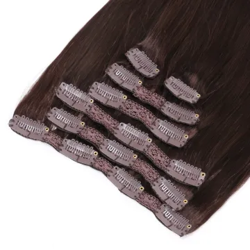 China Malaysian Hair Raw Wholesale Brazilian Hair Clip Human Hair Weave Extension
