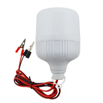 12V to 36W LED Cable Light Bulb with Clip for Low Voltage DC
