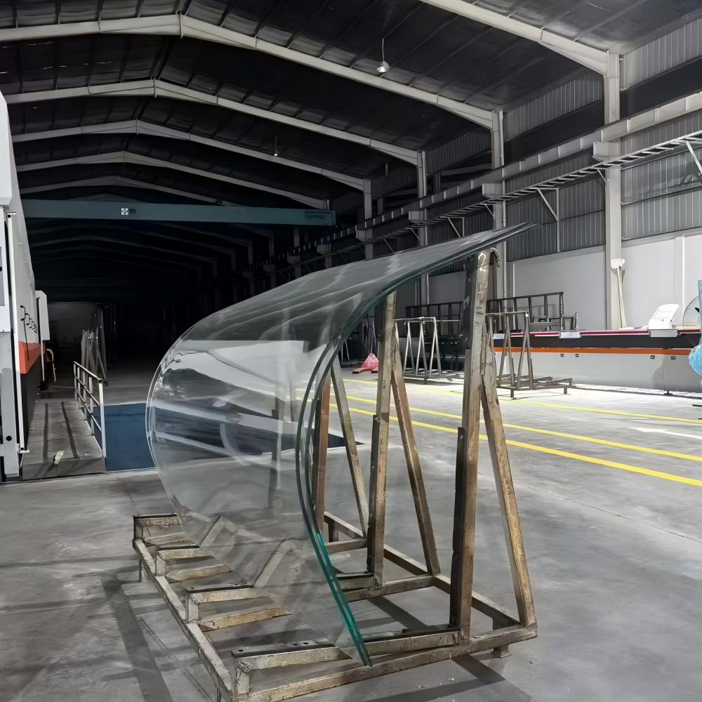 Curved / Bent tempered glass