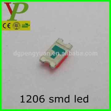 good quality high lumen 1206 smd led