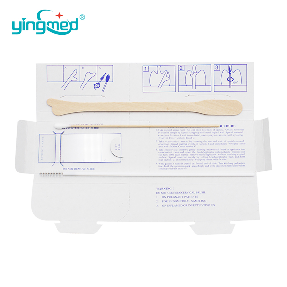 Kit di test pap test sterili test cervicale ginecologico