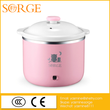 Supplier Small Functional High Efficiency Pink Iron Food Cooker