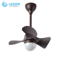 LEDER Contemporary Ceiling Fans With Lights