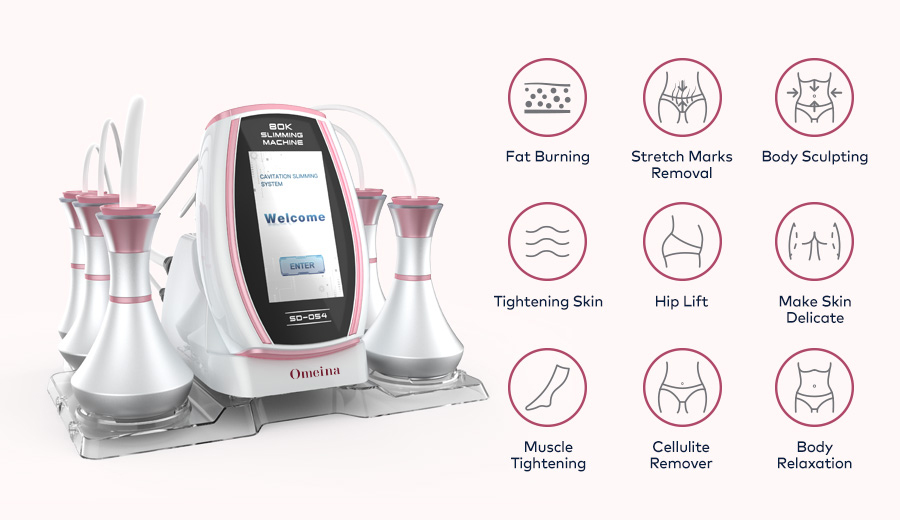 Omeina 6 in one cavitation machine