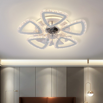 Modern Smart LED Chandelier with Remote Control for Living Room and Dining Room