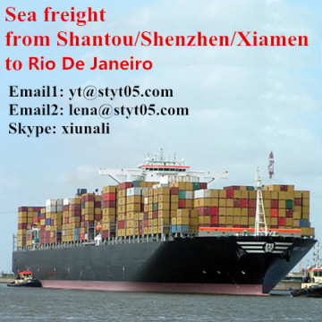 Sea Freight From Shantou To Rio De Janeiro