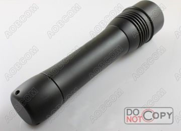 Cree Xm-l T6 Led Diving Torch With 2x26650 Battery, Diving Torch With Magnetic Switch For Hiking