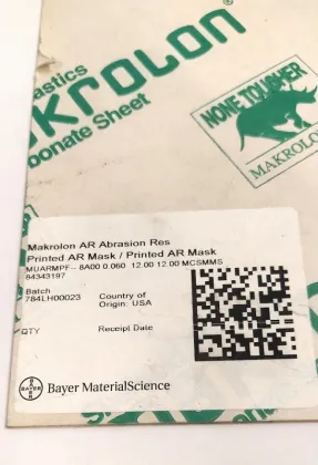Makrolon®AR Abrasion-resistant solid polycarbonate sheet