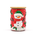 Christmas Glass Storage Jar