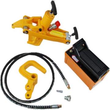 Simple loader tire changing hydraulic portable bead breakers