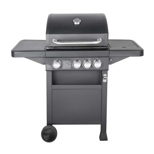 Gas Grill with Side Burner 3 Burner Gas Grill with Side Burner Supplier