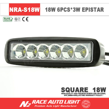N2 dożywotnia gwarancja IP67 Super jasny punkt 18W Auto LED LED Light dla ciągników rolniczych