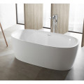 60 Inch Alcove Tub Freestanding Acrylic Bathroom Tubs White Round Bathtub