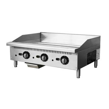 Commercial Multi-Function Gas Barbecue Grill with Fryer