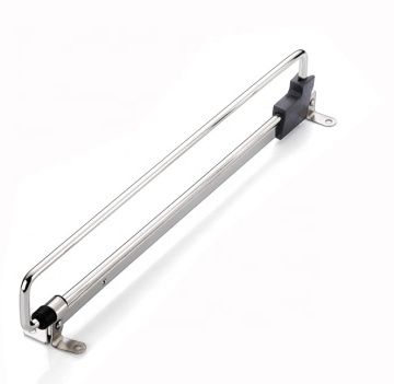 Telescopic Metal Rail Sliding Closet Hanger Stand for Wardrobe