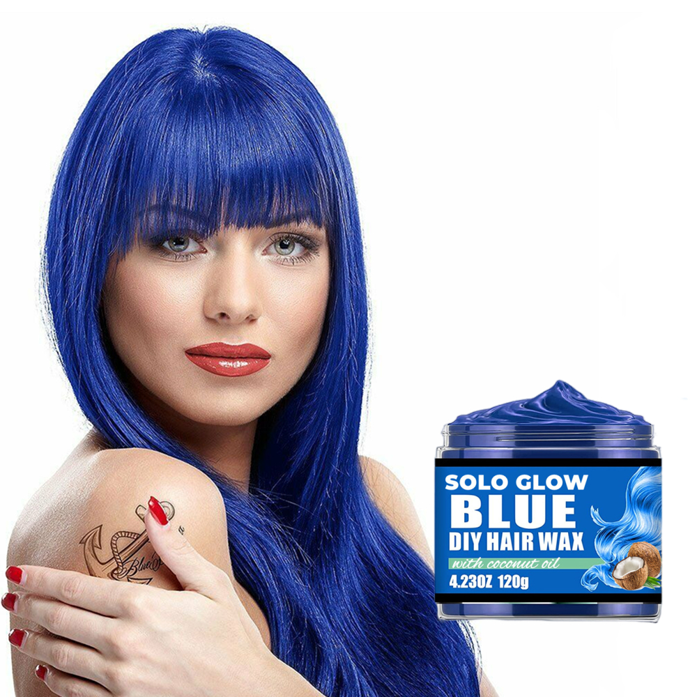 للجنسين متعدد الألوان النمذجة النمذجة تصفيف الشعر الشمع