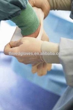 White China Latex surgical gloves
