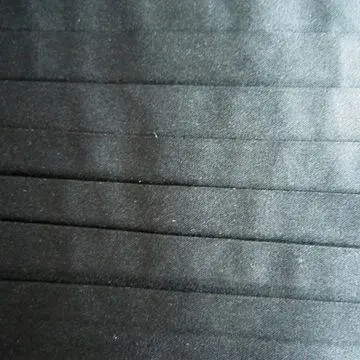 Cummerbund with black satin fabric