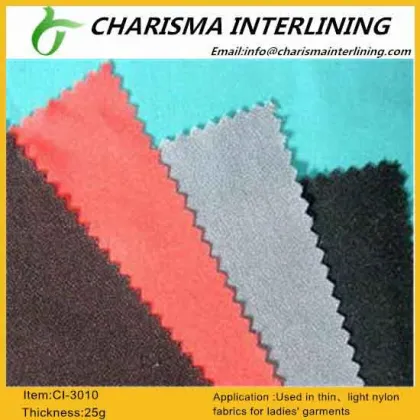 Clothes Interlinings 3010 non woven interlining