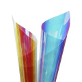 Eco-Friendly Rainbow Dichroic PET Iridescent Decorative Film