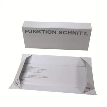 Custom Printing Design Drawer Box with Foldable Base