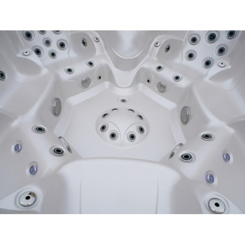 2.3m luxury square hot tub jacuzzi tub