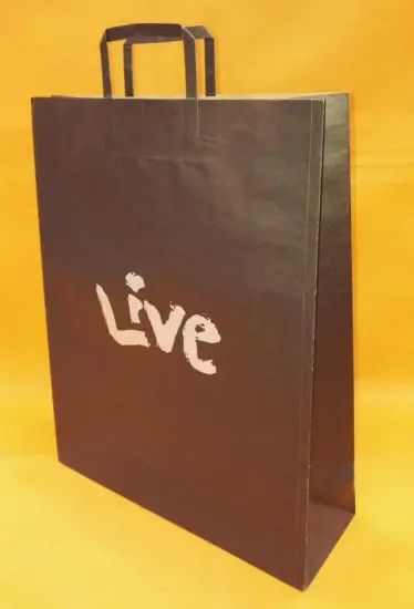 Black Craft Paper Bags